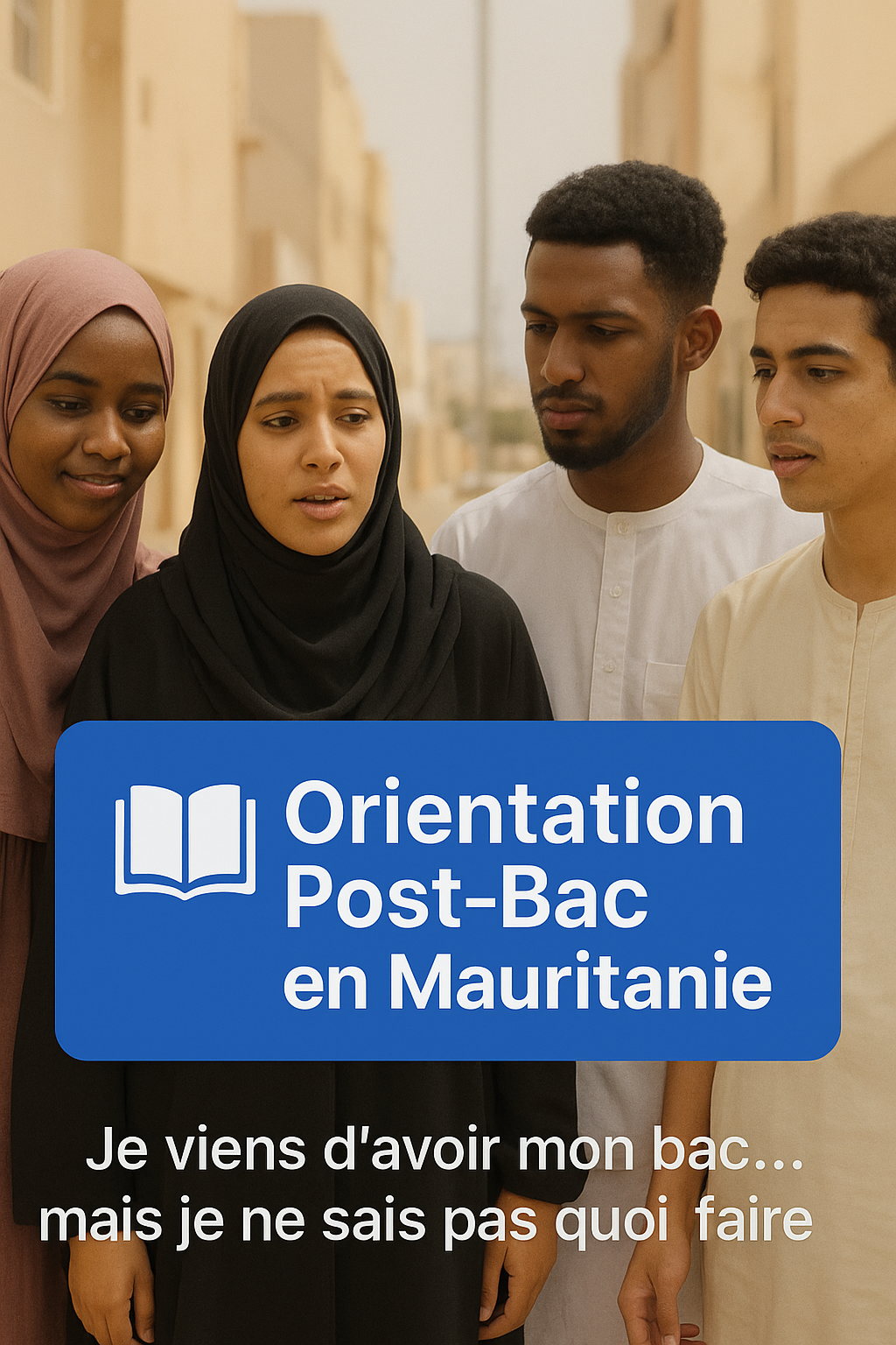 Étudiants heureux